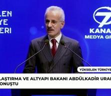 Bakan Abd&uuml;lkadir Uraloğlu 'Y&uuml;kselen T&uuml;rkiye Zirveleri'nde 5G teknolojisi hakkında konuştu