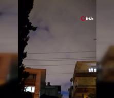 Başkentte g&ouml;ky&uuml;z&uuml;ndeki ışıklar merak uyandırdı