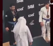Madalya t&ouml;reninde İsrailli sporcuya '&ccedil;ocuk katili' tepkisi