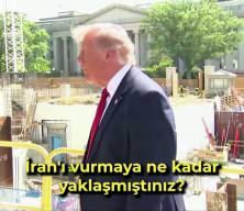 Trump: Vurma emri vermeme bir saat kalmıştı