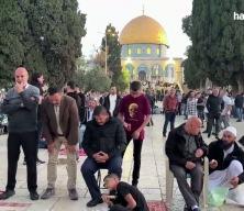 140 bin kişi Mescid-i Aksa'da bayram namazı kıldı