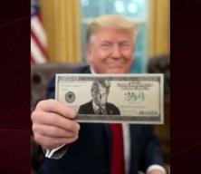 ABD'de 250 dolarlık Trump baskılı dolarlar ortalığı karıştırdı
