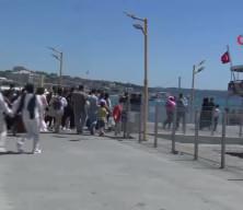 Bayramın son g&uuml;n&uuml;nde Adalar vapurunda izdiham...