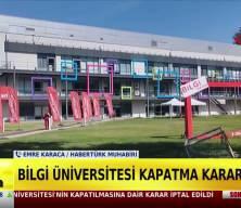 İstanbul Bilgi &Uuml;niversitesi kapatma kararı iptal edildi