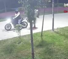 Başakşehir'de iş yerine silahlı saldırı kamerada