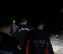 Dere yatağında 5 saatlik yaşam savaşı