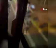 Edremit'te yolcu otob&uuml;s&uuml;n&uuml;n &ouml;n&uuml;n&uuml; kesen magandalara rekor ceza