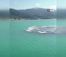 Kastamonu'da ilgin&ccedil; olay: Deniz 10 dakika boyunca kabardı