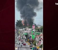 Meksika'da LPG tanker deposunda patlama!