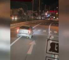 &Ouml;n&uuml;n&uuml; kestikleri yolcu otob&uuml;s&uuml;ne zarar veren 3 kişi g&ouml;zaltında