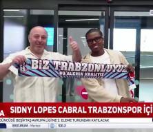Trabzonspor&rsquo;un yeni transferi Cabral, İstanbul&rsquo;da