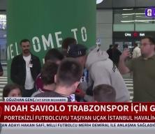Trabzonspor'un yeni transferi İstanbul'a indi