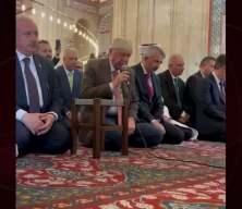 Cumhurbaşkanı Erdoğan'dan Selimiye Camii'nde Kur&rsquo;an-ı Kerim tilaveti