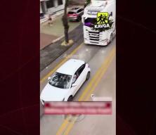 Ankara'da trafikte sinirler gerildi! 