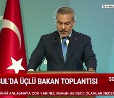 Bakan Hakan Fidan "Orta Koridor &uuml;&ccedil;l&uuml; iş birliğimizin stratejik omurgası haline gelmiştir" dedi.