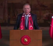 Erdoğan'dan Milli Takıma destek mesajı