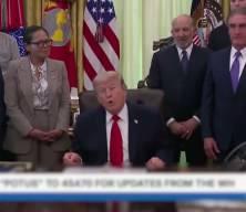 Donald Trump "İran ile savaşı bug&uuml;n bitirdik" dedi