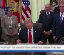 Donald Trump "İran ile savaşı bug&uuml;n bitirdik" dedi