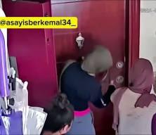 İstanbul'da boş evlere dadana kadın &ccedil;etesi kameralara yakalandı