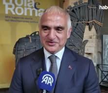 K&uuml;lt&uuml;r ve Turizm Bakanı Ersoy, Roma'da Troya'ya &ouml;zel sergi d&uuml;zenlenmesinin &ouml;nemini değerlendirdi