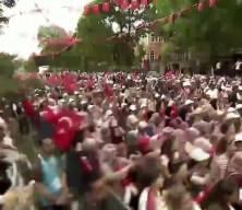 Cumhurbaşkanı Erdoğan: "32 bin kişi şu anda karşımda"