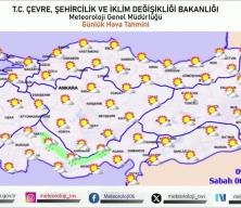 Meteoroloji  2 b&ouml;lgeye sağanak uyarısında bulundu