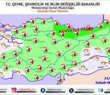 Meteoroloji sel ve heyelan riski konusunda 5 ili &ouml;zellikle uyardı