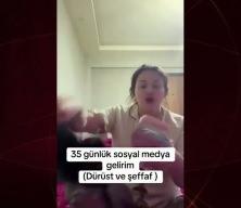TikTok yayıncısı 1 aylık kazancını a&ccedil;ıkladı, rakam inanılmaz