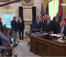 Trump'tan H&uuml;rm&uuml;z Boğazı itirafı: Gizli g&ouml;rev talimatı verdim