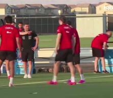 A Milli Futbol Takımı, Paraguay ma&ccedil;ının hazırlıklarına başladı