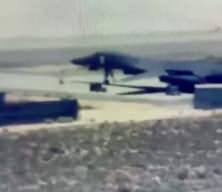 ABD'nin dev bombardıman u&ccedil;ağı d&uuml;şt&uuml;! İşte ilk g&ouml;r&uuml;nt&uuml;ler