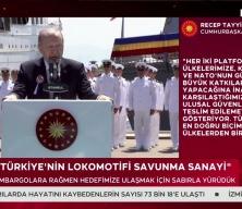 Başkan Erdoğan'dan tarihi mesaj: Kendi u&ccedil;ak gemisini &uuml;retebilen 7. &uuml;lke oluyoruz