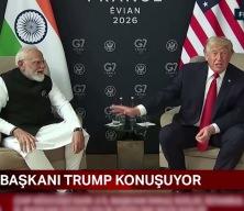 Donald Trump İsrail'in b&ouml;lgedeki saldırgan tutumu hakkında konuştu