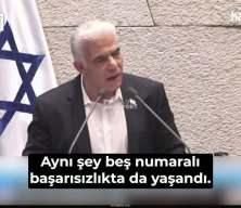 Tel Aviv'de T&uuml;rkiye tartışması... Lapid'den Netanyahu'ya Erdoğan eleştirisi: Diplomasi dersi verdi