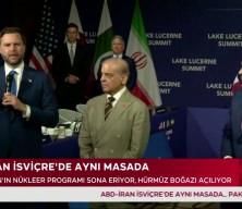 İsvi&ccedil;re'de İran ile ABD heyetlerinin ilk toplantısında tarihi anlar yansıdı