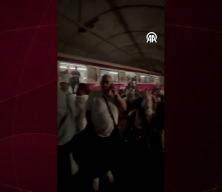 M4 Kadık&ouml;y - Sabiha G&ouml;k&ccedil;en Havalimanı metrosu raydan &ccedil;ıktı