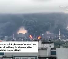 Moskova Petrol Rafinerisi&rsquo;ndeki yangının kontrol altına alındı