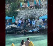 Silifke'de denizde sopalı kavga! Bakan G&uuml;rlek'ten a&ccedil;ıklama geldi