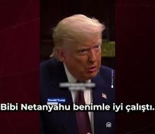 Trump: Ben olmasaydım İsrail parampar&ccedil;a olurdu