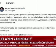 Başkan Erdoğan&rsquo;dan Venezuela'ya taziye mesajı: Dostlarımızın yanındayız