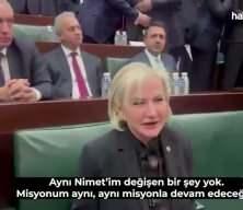 CHP'den istifa eden İstanbul Milletvekili Nimet &Ouml;zdemir AK Parti'ye katıldı