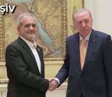 Cumhurbaşkanı Erdoğan, İran Cumhurbaşkanı Pezeşkiyan ve Irak Başbakanı Ali Zeydi ile telefonda g&ouml;r&uuml;şt&uuml;