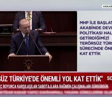 Cumhurbaşkanı Erdoğan ter&ouml;rs&uuml;z T&uuml;rkiye s&uuml;recinin yasal s&uuml;re&ccedil; &ccedil;alışmaları hakkında ilk kez konuştu