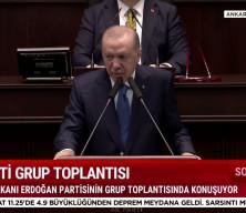 Cumhurbaşkanı Erdoğan'dan "Muhalefette kaos ve kargaşa hakim" dedi