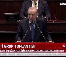 Cumhurbaşkanı Erdoğan'dan "Muhalefette kaos ve kargaşa hakim" dedi