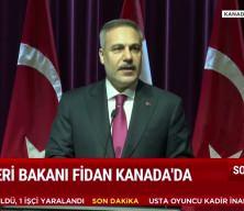 Dışişleri Bakanı Fidan, Kanada Dışişleri Bakanı Anand ile ortak basın toplantısı d&uuml;zenledi