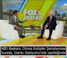 Donald Trump D&uuml;nya Kupası finalinde sahneye &ccedil;ıkacak