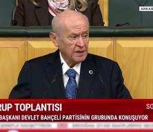 MHP lideri Devlet Bah&ccedil;eli G7 Zirvesi'nde Trump'ın s&ouml;zleri &uuml;zerinden AB'ye y&uuml;klendi