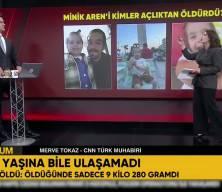 Minik Aren'in &ouml;l&uuml;m&uuml;nde kim sorumlu? Uzun s&uuml;re a&ccedil;lıktan 9 kiloya d&uuml;şm&uuml;ş!