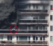 Bel&ccedil;ika&rsquo;da 10 katlı binada yangın: &Ccedil;ok sayıda can kaybı ve yaralı var
